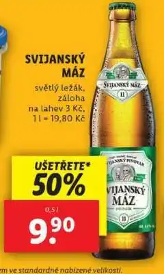 Lidl Svijanský Máz nabídka