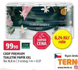 Terno COOP PREMIUM TOALETNÍ PAPÍR XXL nabídka