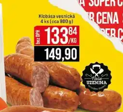 Jip Klobása vesnická nabídka