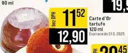 Jip Carte d’Or tartufo nabídka
