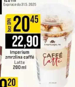 Jip Imperium zmrzlina caffé Latte nabídka