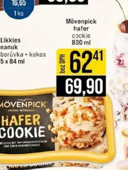 Jip Mövenpick Hafer cookie nabídka