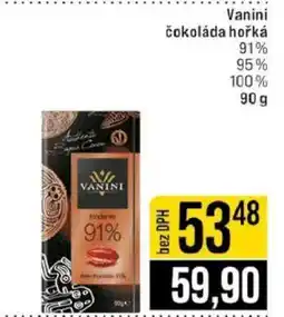 Jip Vanini čokoláda hořká nabídka