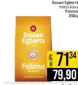 Jip Douwe Egberts mletá káva Paloma nabídka
