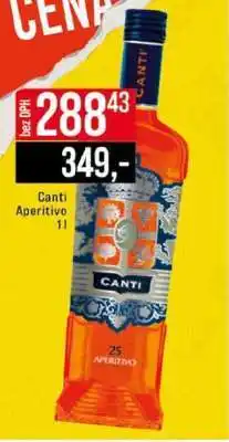 Jip Canti Aperitivo nabídka