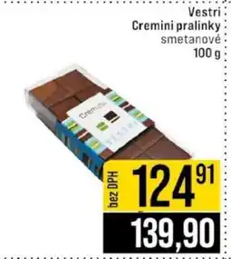 Jip Vestri Cremini pralinky nabídka