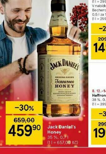 Tesco Jack daniel´s honey nabídka