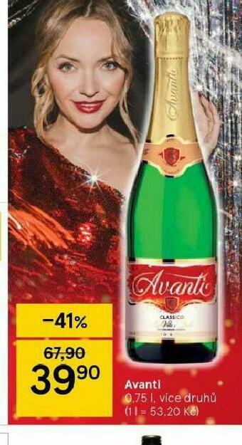 Tesco Avanti nabídka