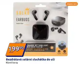 Action Bezdátová solární sluchátka do uší nabídka