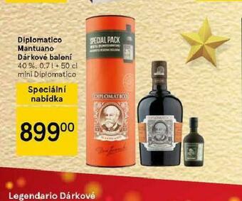 Tesco Diplomatico mantuano dárkové balení nabídka