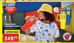 Lidl Termo hrnek z nerezové oceli nabídka