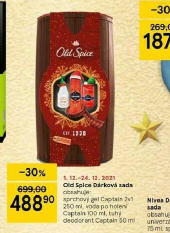 Tesco Old spice dárková sada nabídka