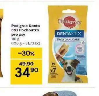 Tesco Pedigree denta stix pochoutky pro psy nabídka