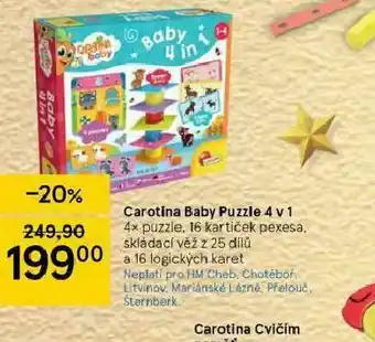 Tesco Carotina baby puzzle 4v1 nabídka