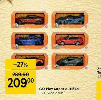 Tesco Go play super autíčko nabídka