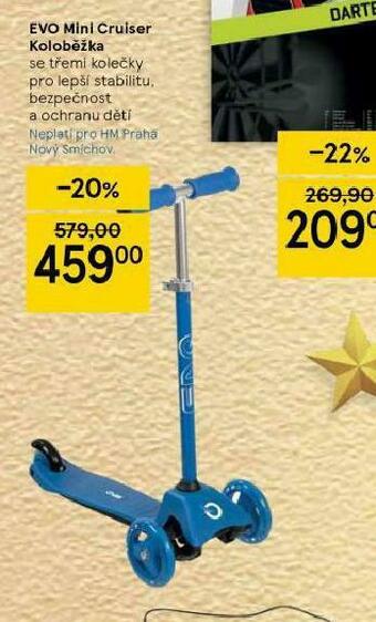 Tesco Evo mini cruiser koloběžka nabídka