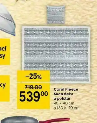 Tesco Sada deka a polštář nabídka
