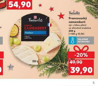 Kaufland Francouzský camembert nabídka