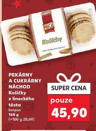 Košíčky z lineckého těsta