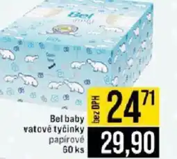 Jip Bel baby vatové tyčinky papírové nabídka