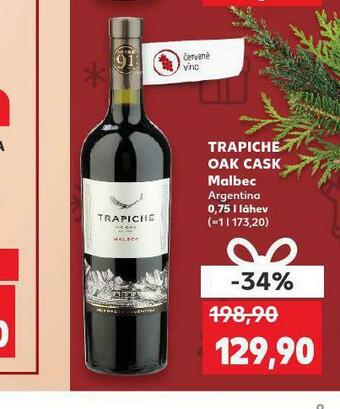 Trapiche oak cask malbec