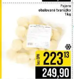 Jip Pajero obalované tvarůžky nabídka