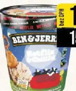 Jip Ben&Jerry's Netflix & Chilll'd arašídové máslo, brownies, precliky nabídka