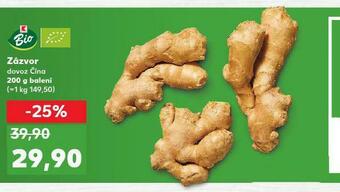 Kaufland Zázvor nabídka