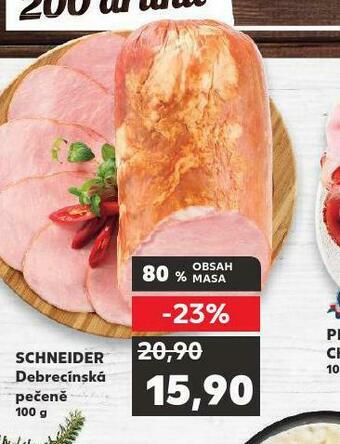 Kaufland Debrecínská pečeně nabídka