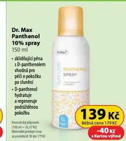 Dr. Max Dr. max panthenol 10% spray nabídka