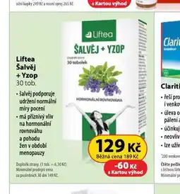 Dr. Max Liftea šalvěj + yzop nabídka