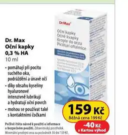 Dr. Max Dr. max oční kapky nabídka