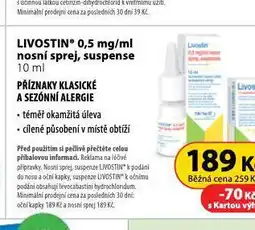 Dr. Max Livostin nosní sprej nabídka