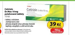 Dr. Max Cetirizin dr. max nabídka
