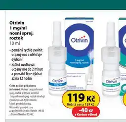 Dr. Max Otrivin nosní sprej nabídka