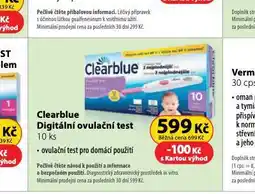 Dr. Max Clearblue digitální ovulační test nabídka