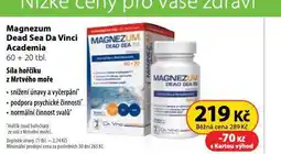 Dr. Max Magnezum dead sea da vinci academia nabídka