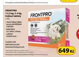 Dr. Max Frontpro žvýkací tablety pro psy 2-4 kg nabídka