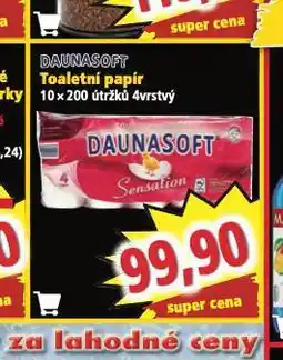 Norma Daunasoft toaletní papír nabídka