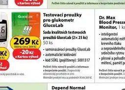 Dr. Max Testovací proužky pro glukometr nabídka