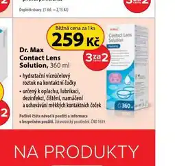 Dr. Max Dr. max contact lens solution nabídka
