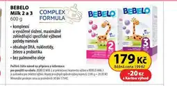 Dr. Max Bebelo milk 2 a 3 nabídka
