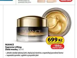 Dr. Max Nuance supreme lifting zlatá maska nabídka
