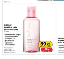 Dr. Max Nuance micelární voda nabídka