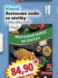 Norma Vimeal restované nudle se závitky nabídka