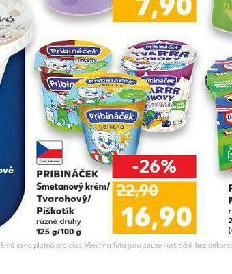 Kaufland Pribináček nabídka