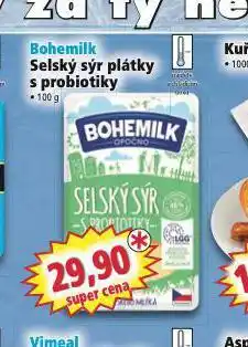 Bohemilk selský plátky s probiotiky