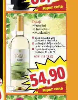 Norma Tokaji furmint nabídka