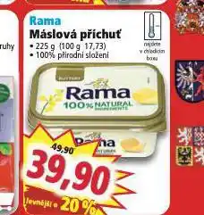 Norma Rama máslová příchuť nabídka