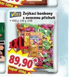 Norma Vita žvýkací bonbóny s ovocnou příchutí nabídka